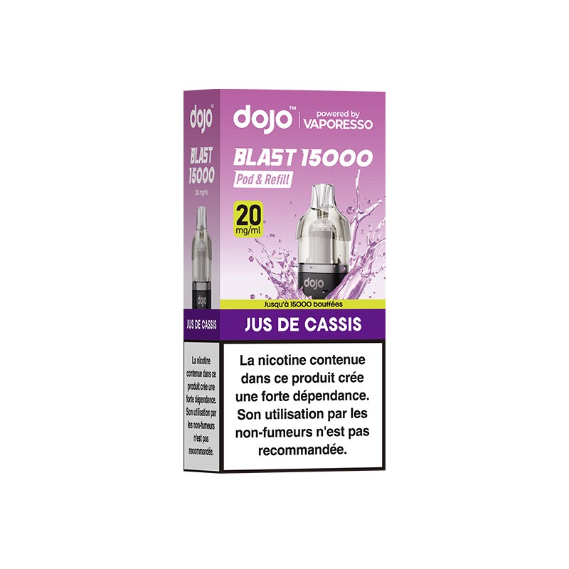 Cartouche Dojo Blast 15K 20mg - Dojo by Vaporesso