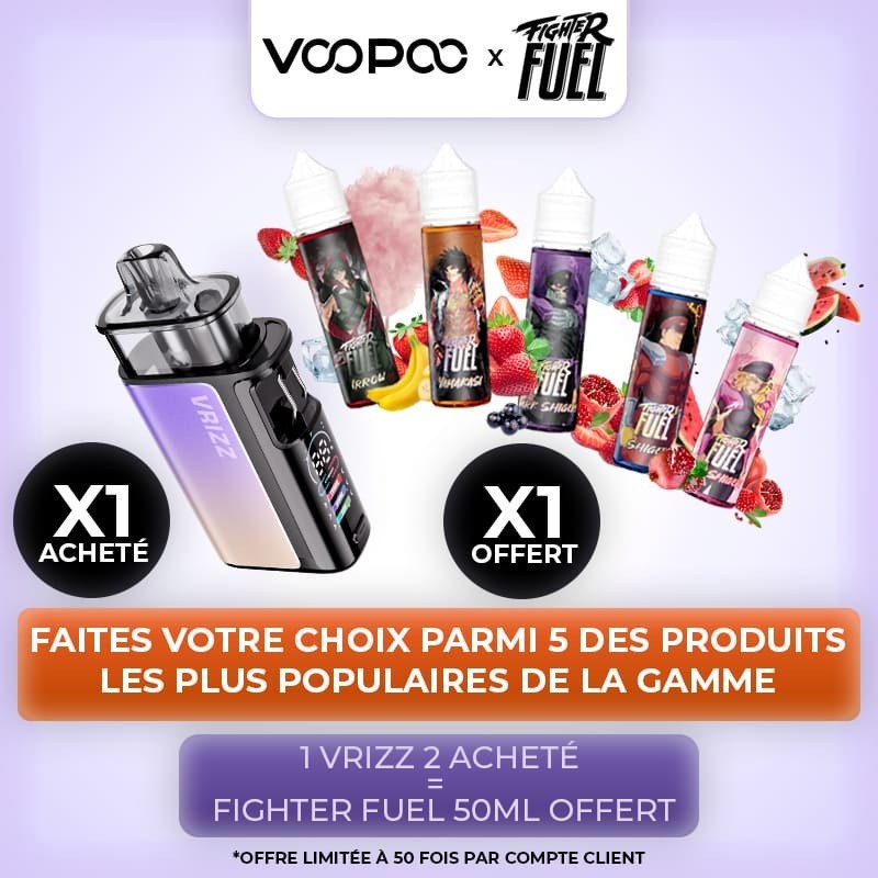 OFFERT 50ml - Fighter Fuel - 0mg