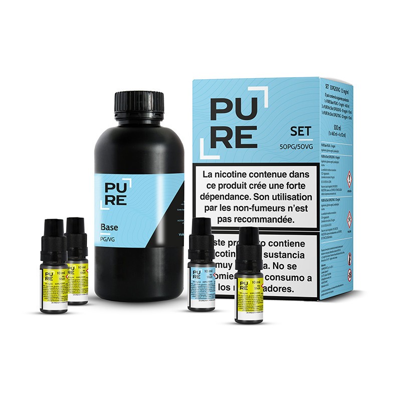Pack 500ml Base 50/50 - PURE - 0mg