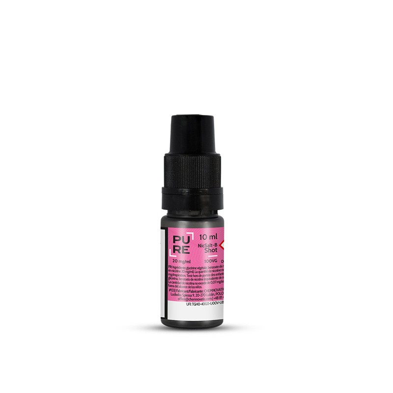 Booster de nicotine NicSalt 10ml par 100 - PURE