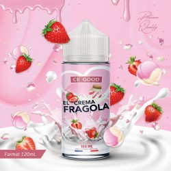 El Crema Fragola 0mg 100ml - CE'GOOD