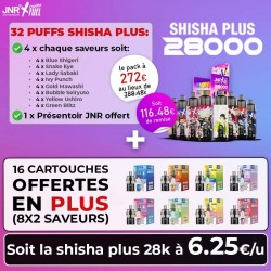 Pack d'implantation  Shisha Plus 28k - JNR x Fighter Fuel