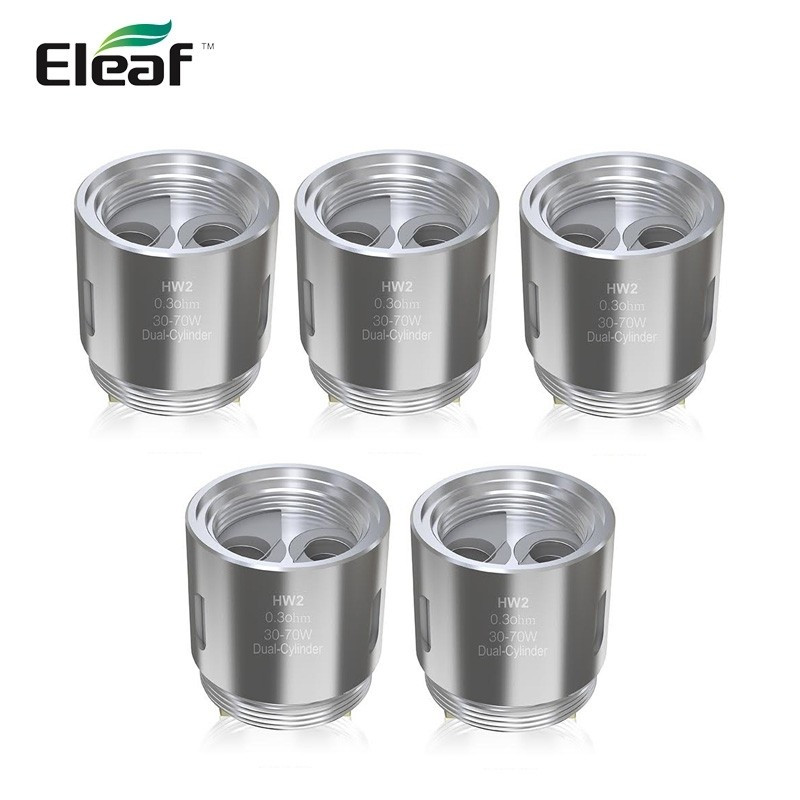 Résistances HW2 Dual-Cylinder pour Ello Mini par 5 - Eleaf