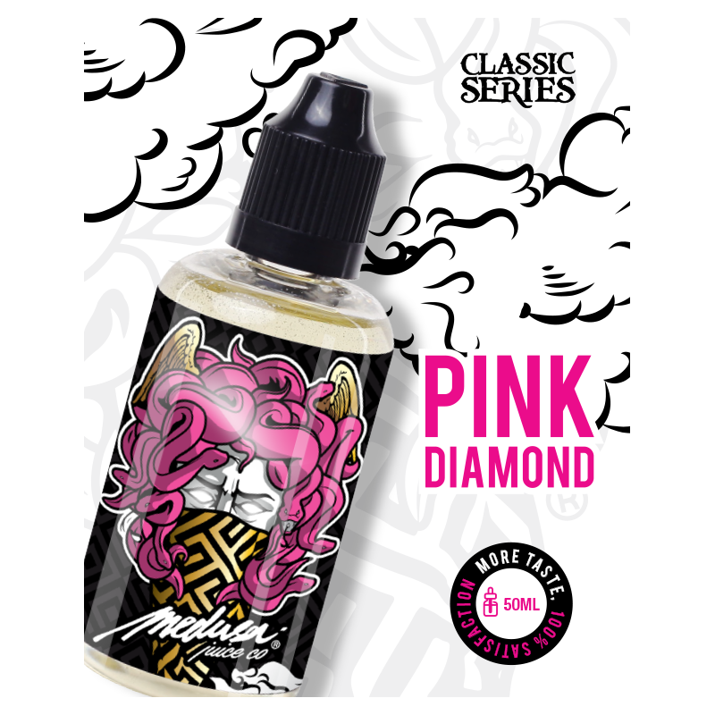 pink diamond - 50 ML - boosté arôme - medusa