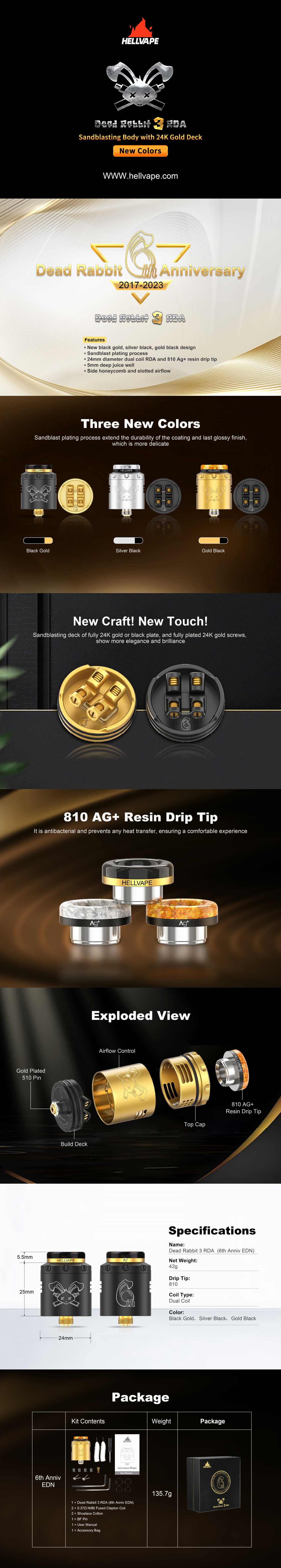 Dead Rabbit 3 RTA 6th Anniversary – Hellvape